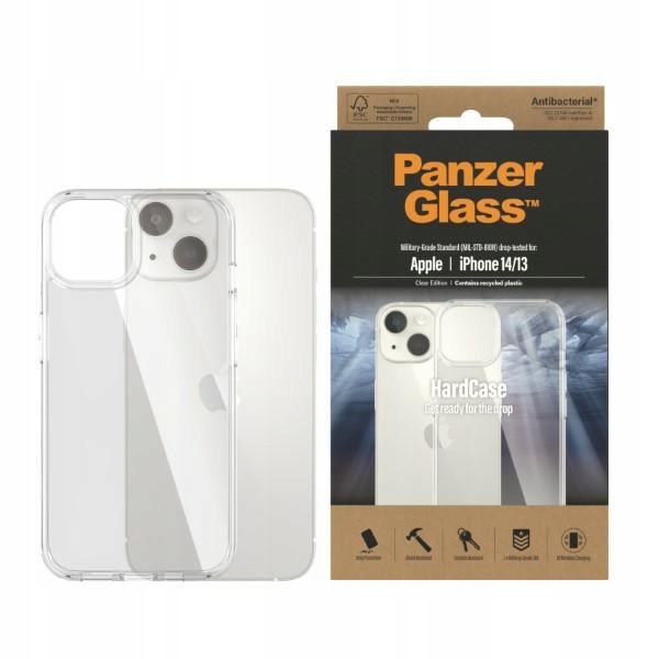 PanzerGlass HardCase iPhone 14 15 136,1" Antibakteriální vojenský