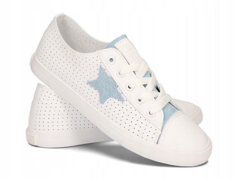 

Ażurowe Trampki Big Star Damskie DD274692 Białe 37