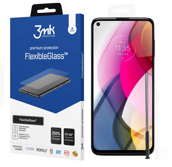 

Szkło FlexibleGlass 3MK do Motorola G Stylus 2021