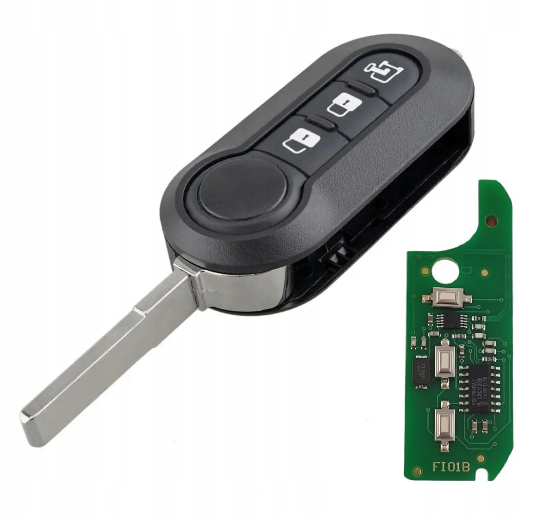 Pilotní klíček Fiat Citroen Peugeot Delphi Bsi Doblo Punto Panda id46