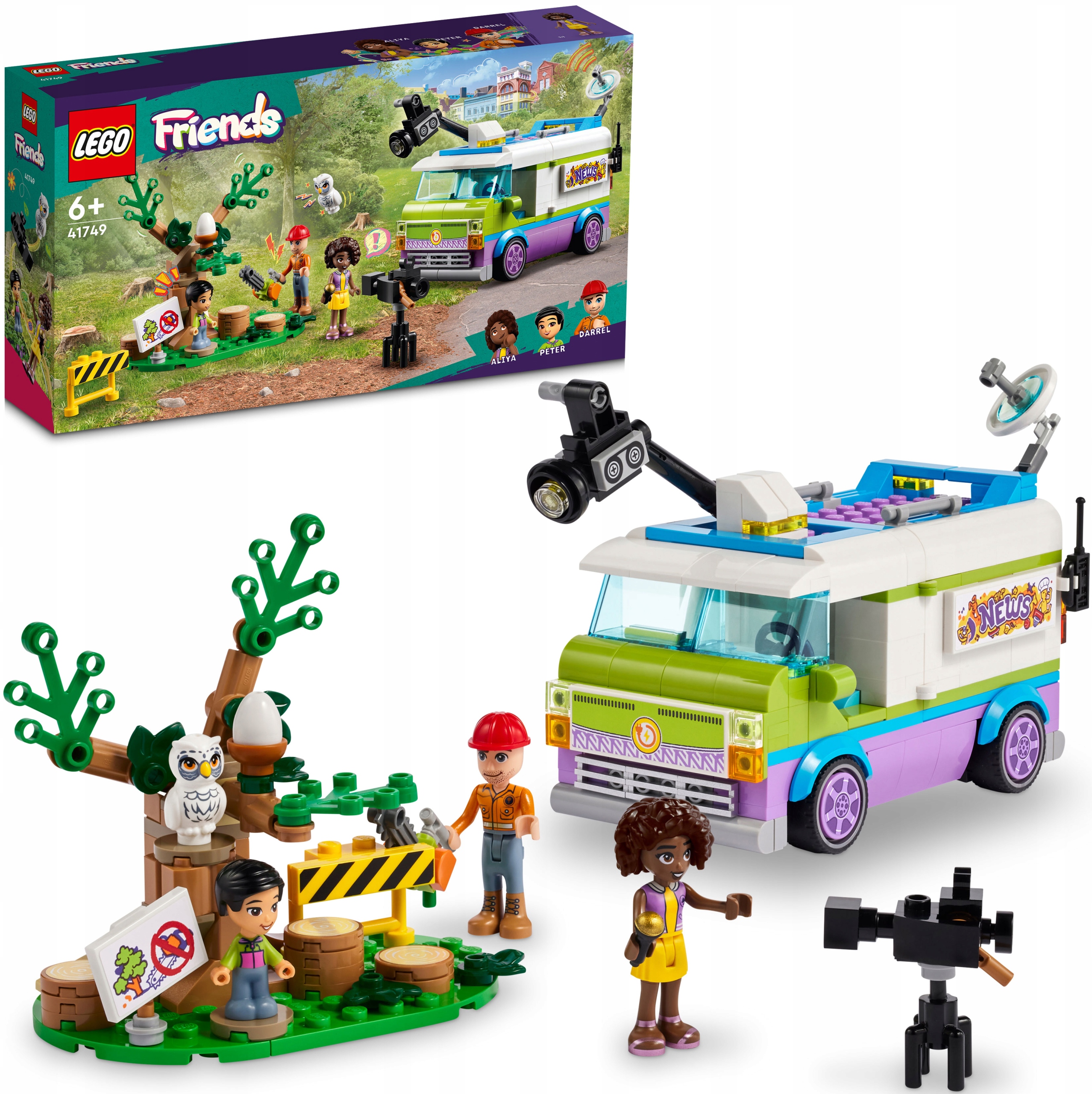 

Lego Friends Reporterska furgonetka 41749