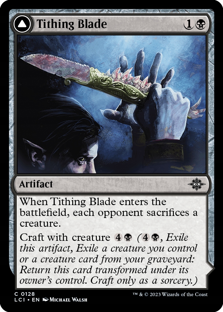 MTG Tithing Blade