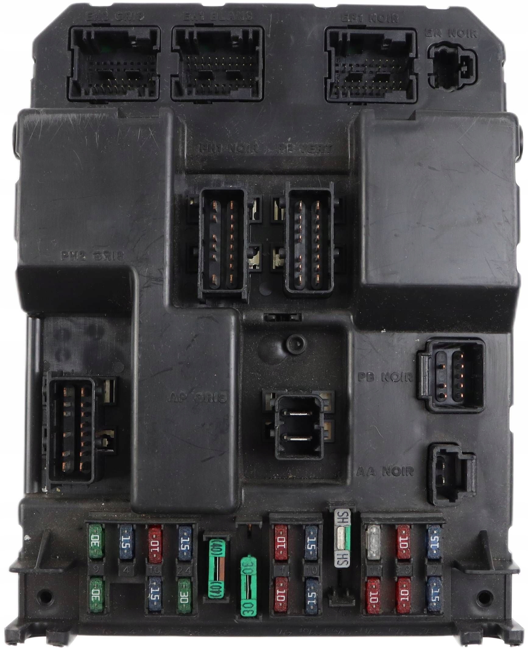 CITROEN PEUGEOT module compartment BSI 9651197580A 9651196880A