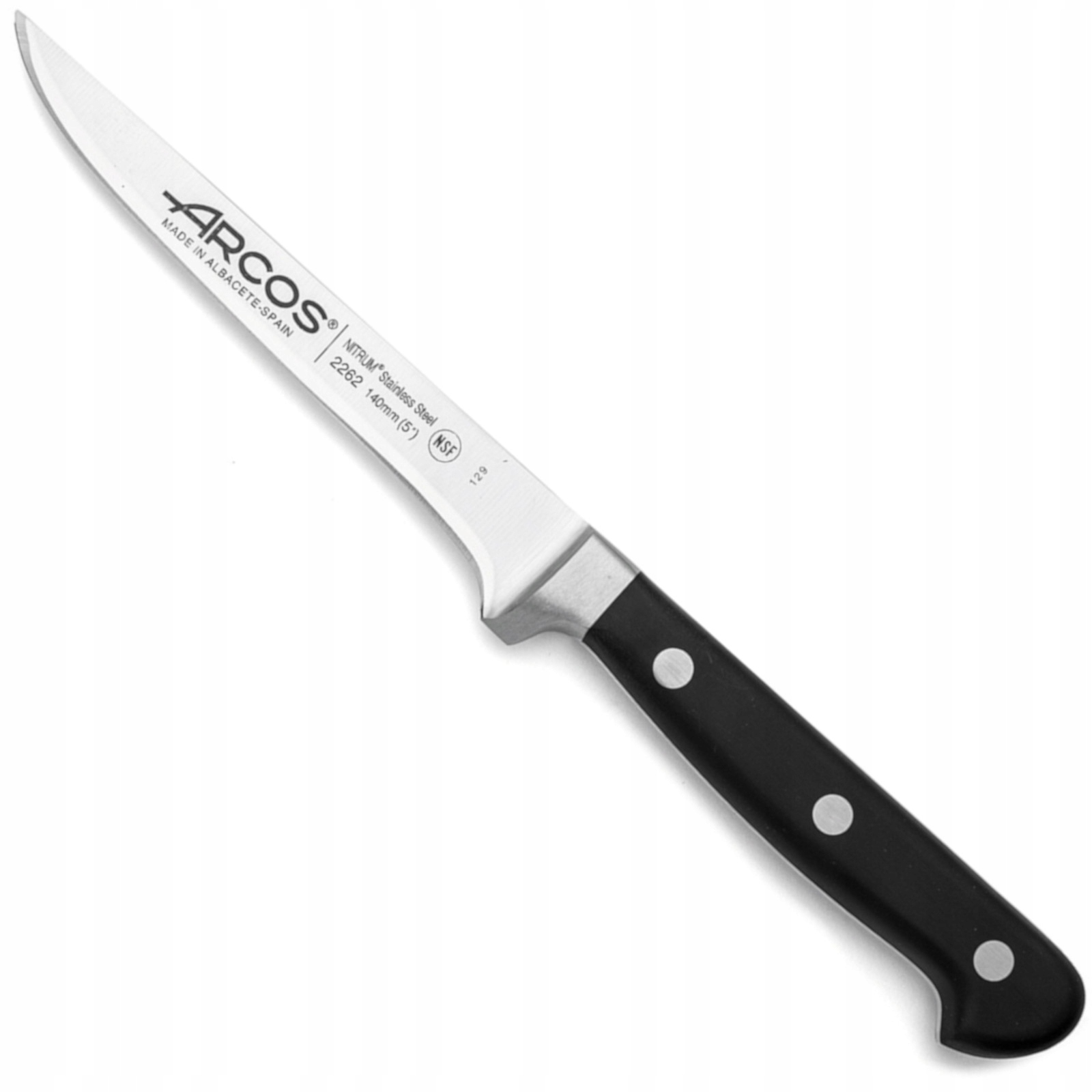 Nôž na vykosťovanie Arcos čepeľ 140 mm dĺžka 262 mm rukoväť 122 mm