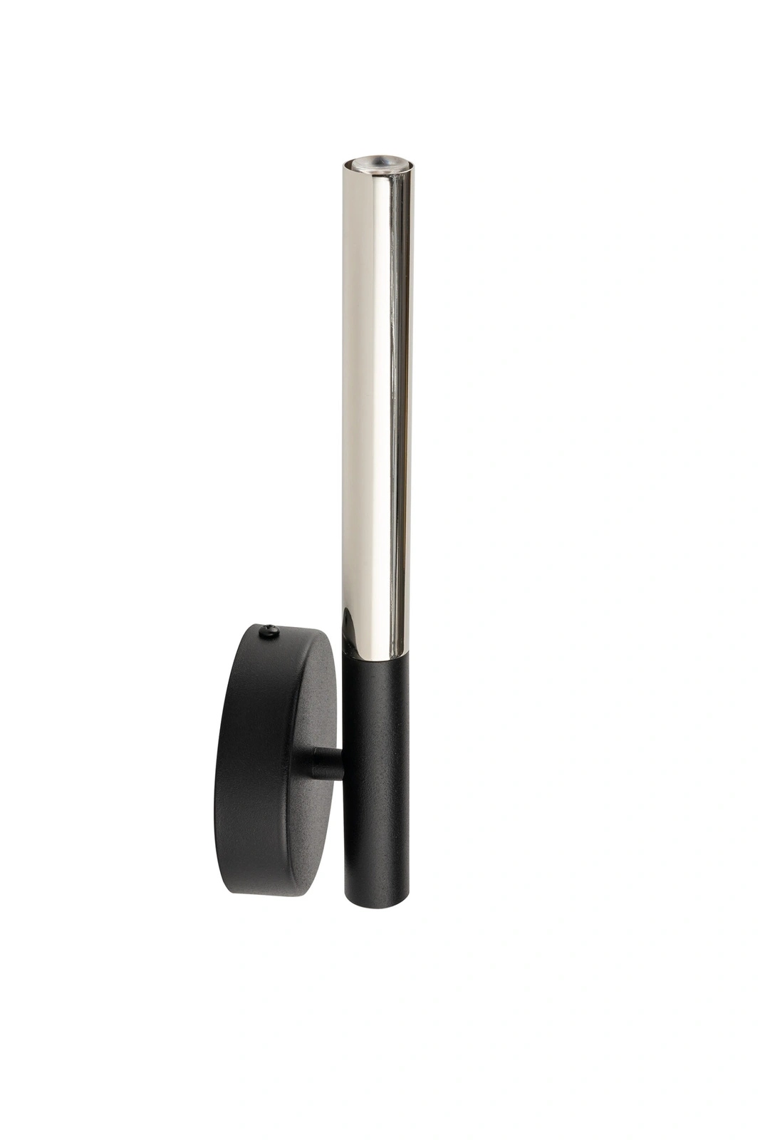 Nástěnné svítidlo Sigma Lighting Sopel lux 1 černé niklované stínidlo stříbrné G9 28 cm