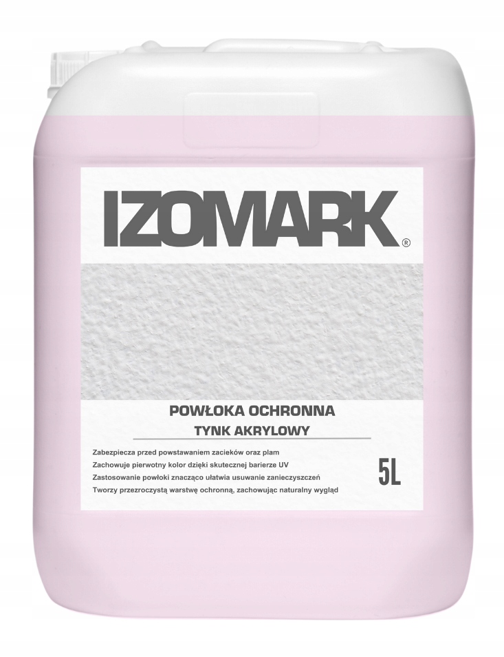 Izomark Ochranný Povlak – Akrylová Omítka 5 L