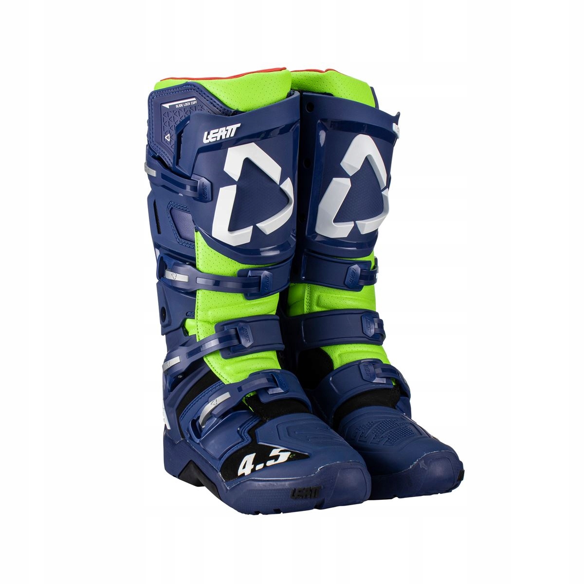 Leatt Topánky Cross 4.5 Enduro Boots Blue Farba Granátová/Zelená Fluo Veľkosť