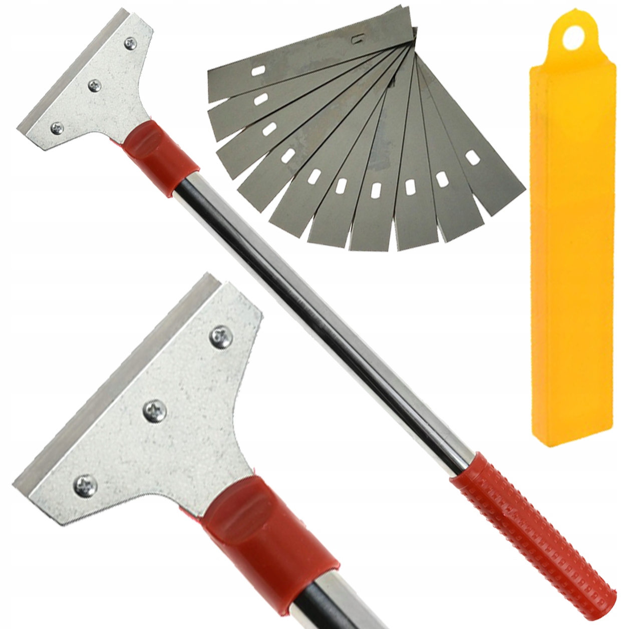 

Skrobak Do Usuwania Farb Ze Ścian I Szyb 48cm Geko