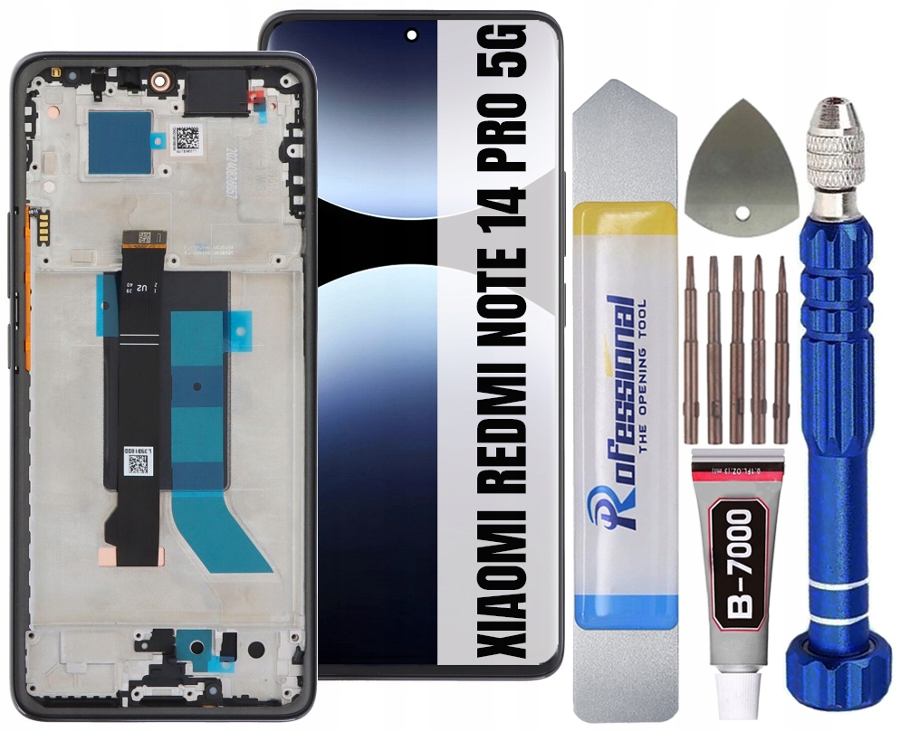 Displej Pro Xiaomi Redmi Note 14 Pro 5G Incell LCD Displej Rámeček