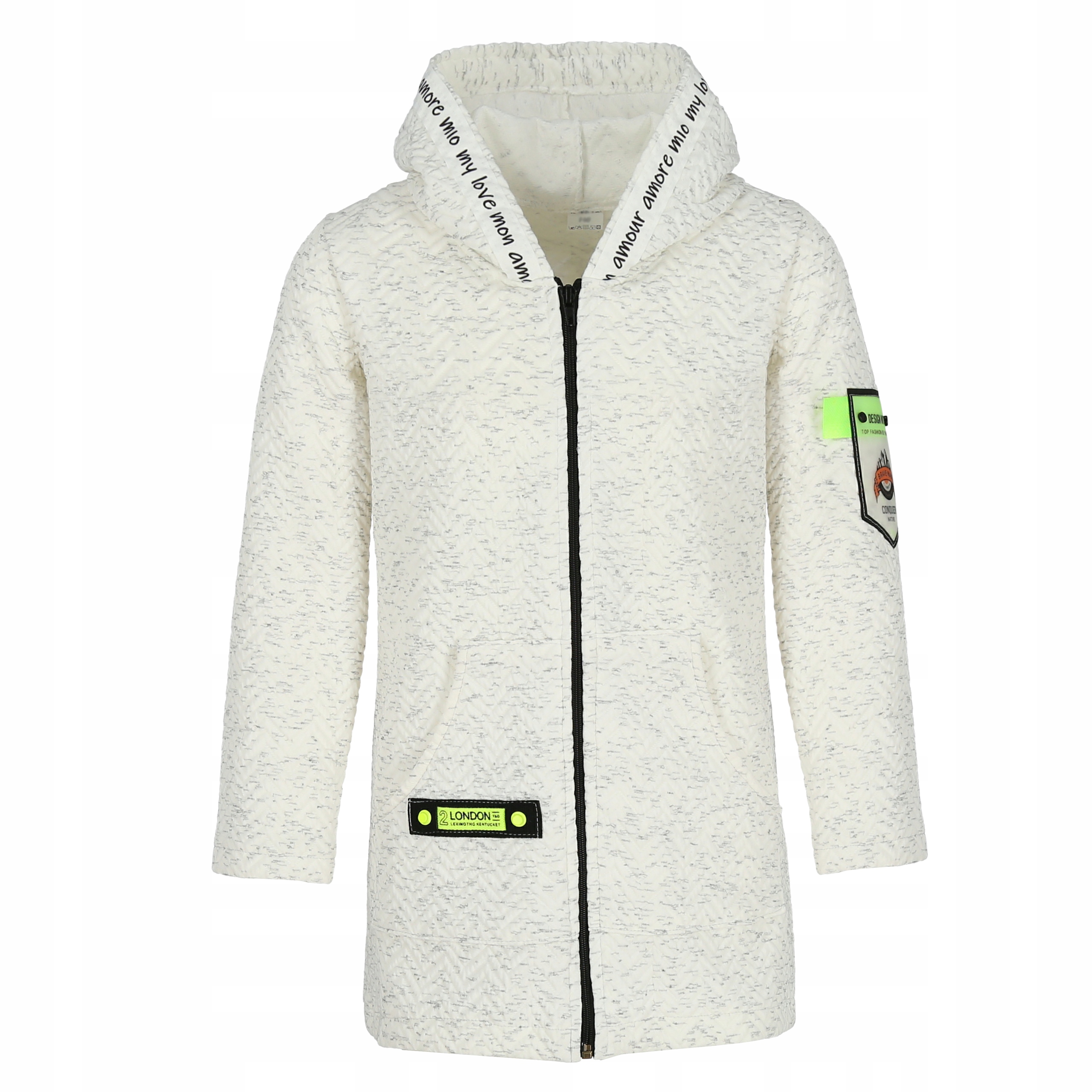 

Bluza Płaszczyk z kapturem rozpinany 140