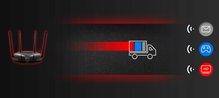 Mocny Ruter Router TP-Link AX1800 Wi-Fi 6 MODEM GW Antena zewnętrzna nieodkręcana