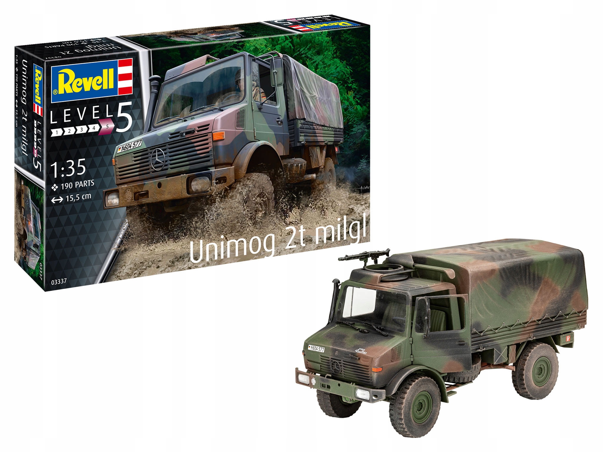 Vozidlo Unimog 2T milgl