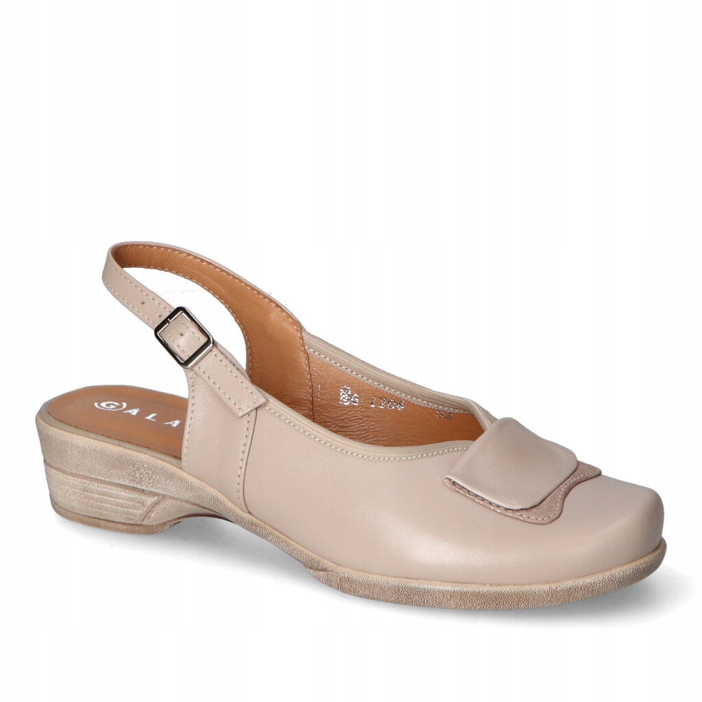 Sandály Galant 1204 Béžová nappa/2 lico 40