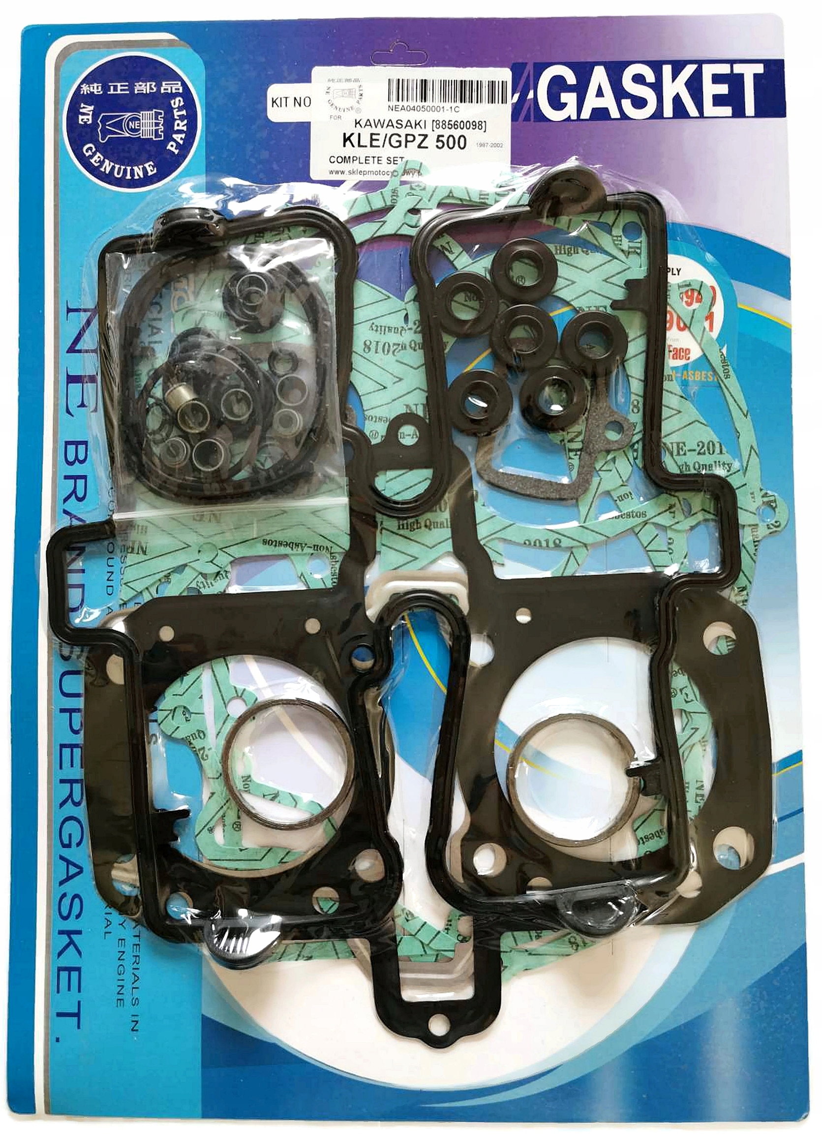 

Komplet Uszczelek Kawasaki Kle 500 A 1991-2004