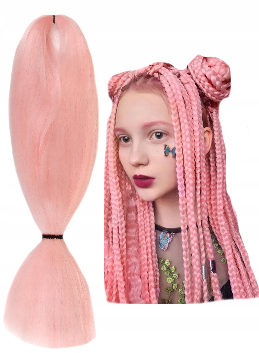

Włosy warkoczyki dredy Premium Soft Kanekalon