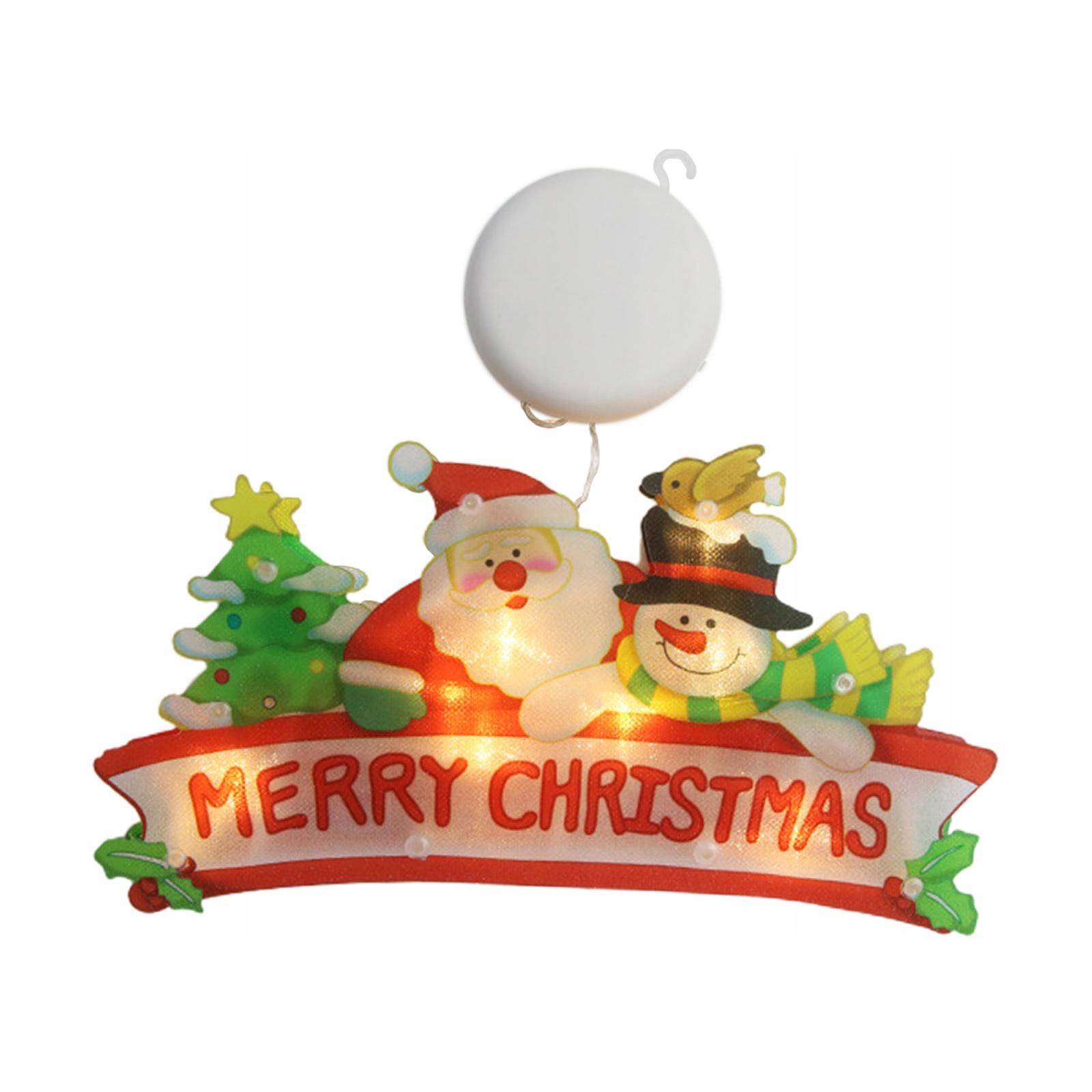 Xmas Santa Snowman LED Light Christmas Merry