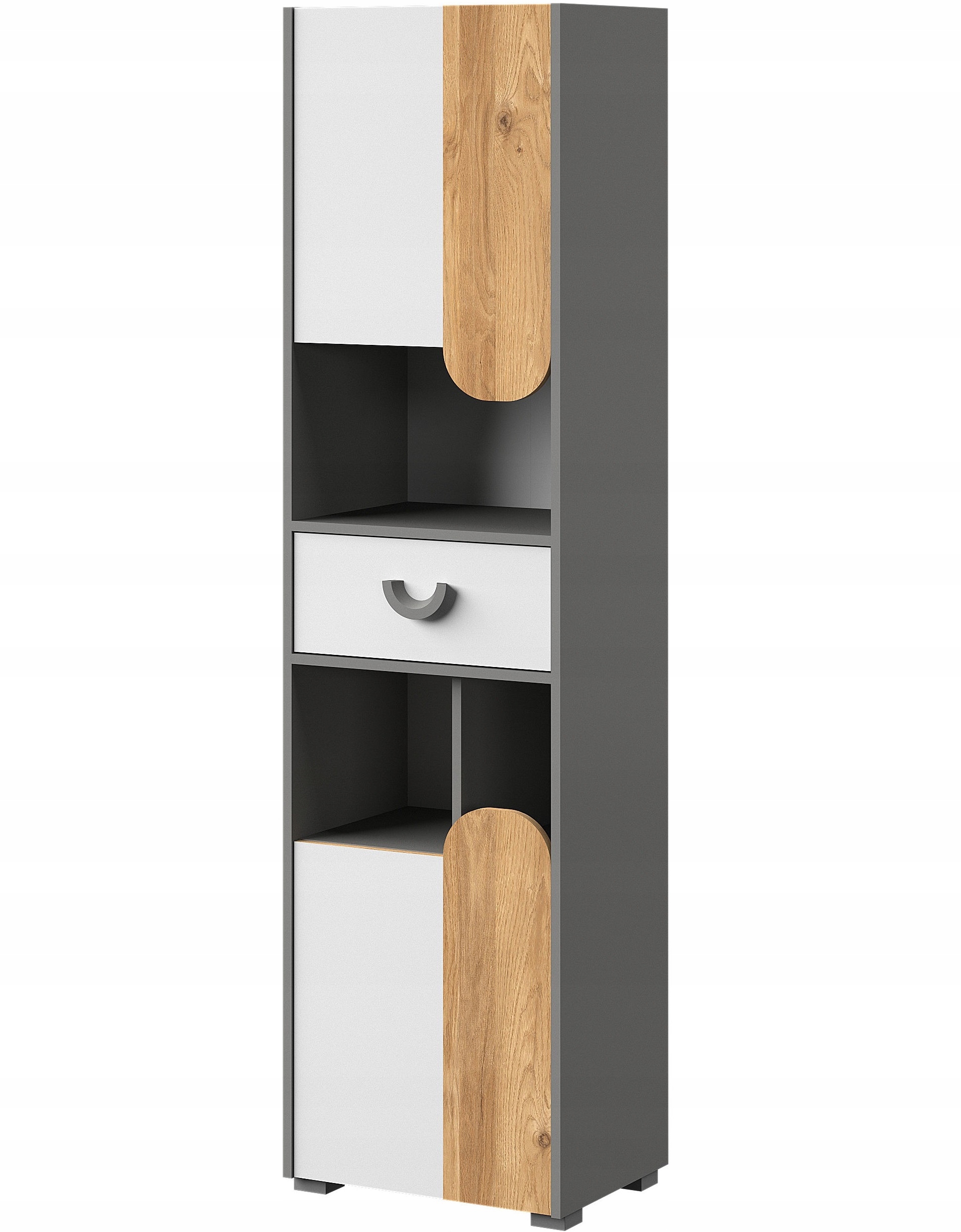 

regał wysoki słupek na zabawki książki Carini 03