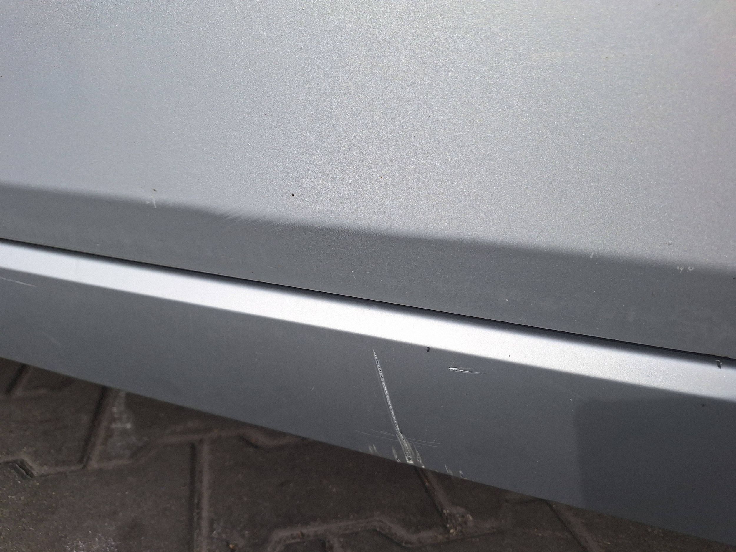 BMW 5 E60 E61 LCI silver door front left 354/7 TITANSILBER METALLIC 354