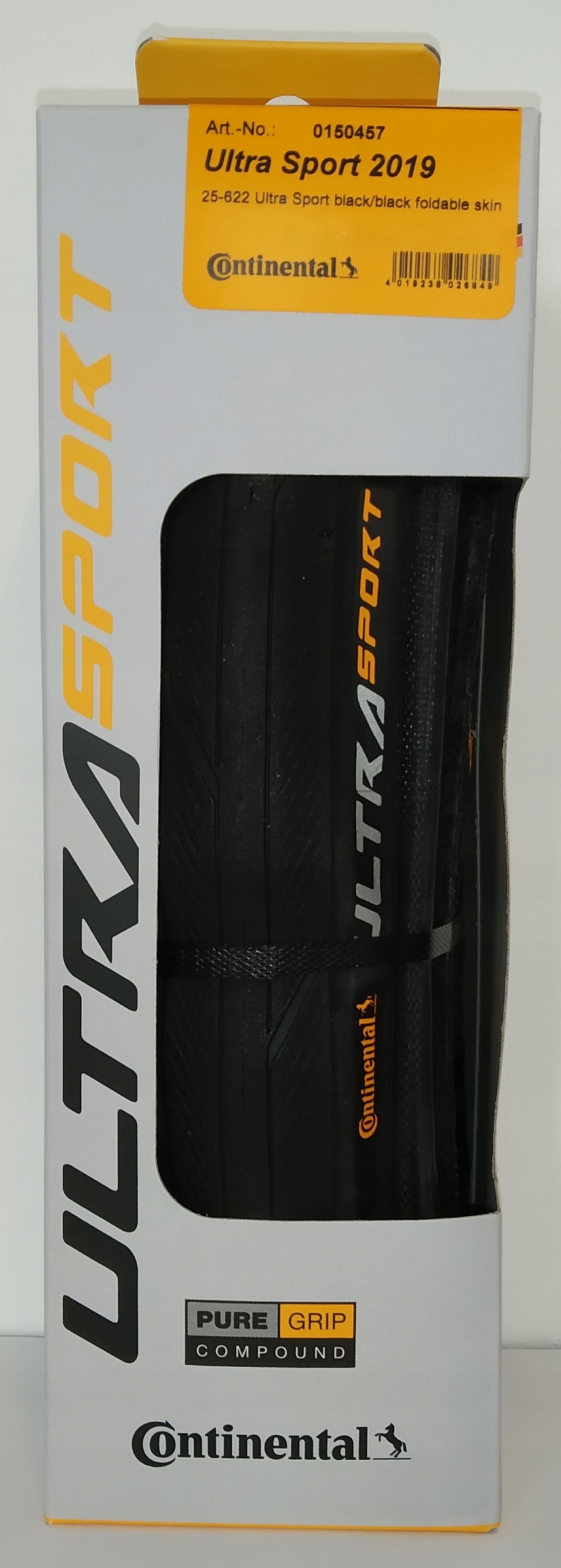 

Continental Ultra Sport III opona 700x25 zwijana