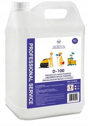 Tekutina Adeva Profesionální servis 5 l mytí podlah na bázi alkoholu