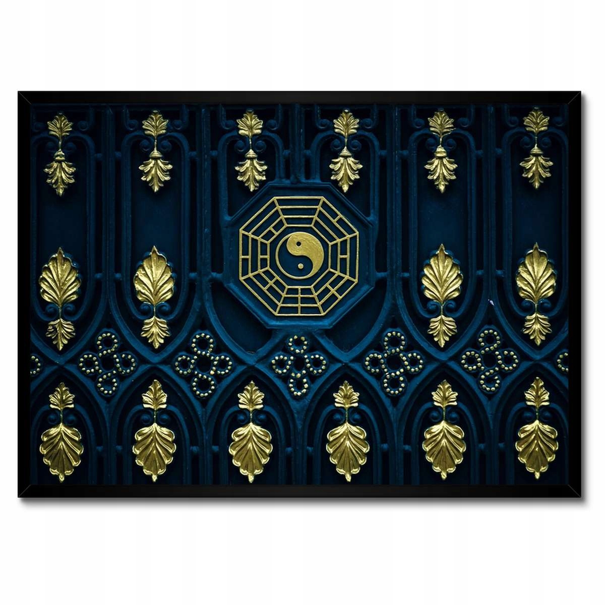 Plakáty v rámu 70x50 Abstrakce Zlatá harmonie