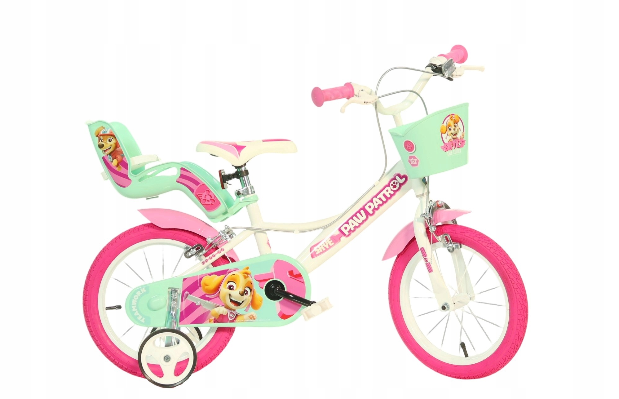 Dívčí kolo Dino bikes Paw Patrol Tlapková patrola 14"