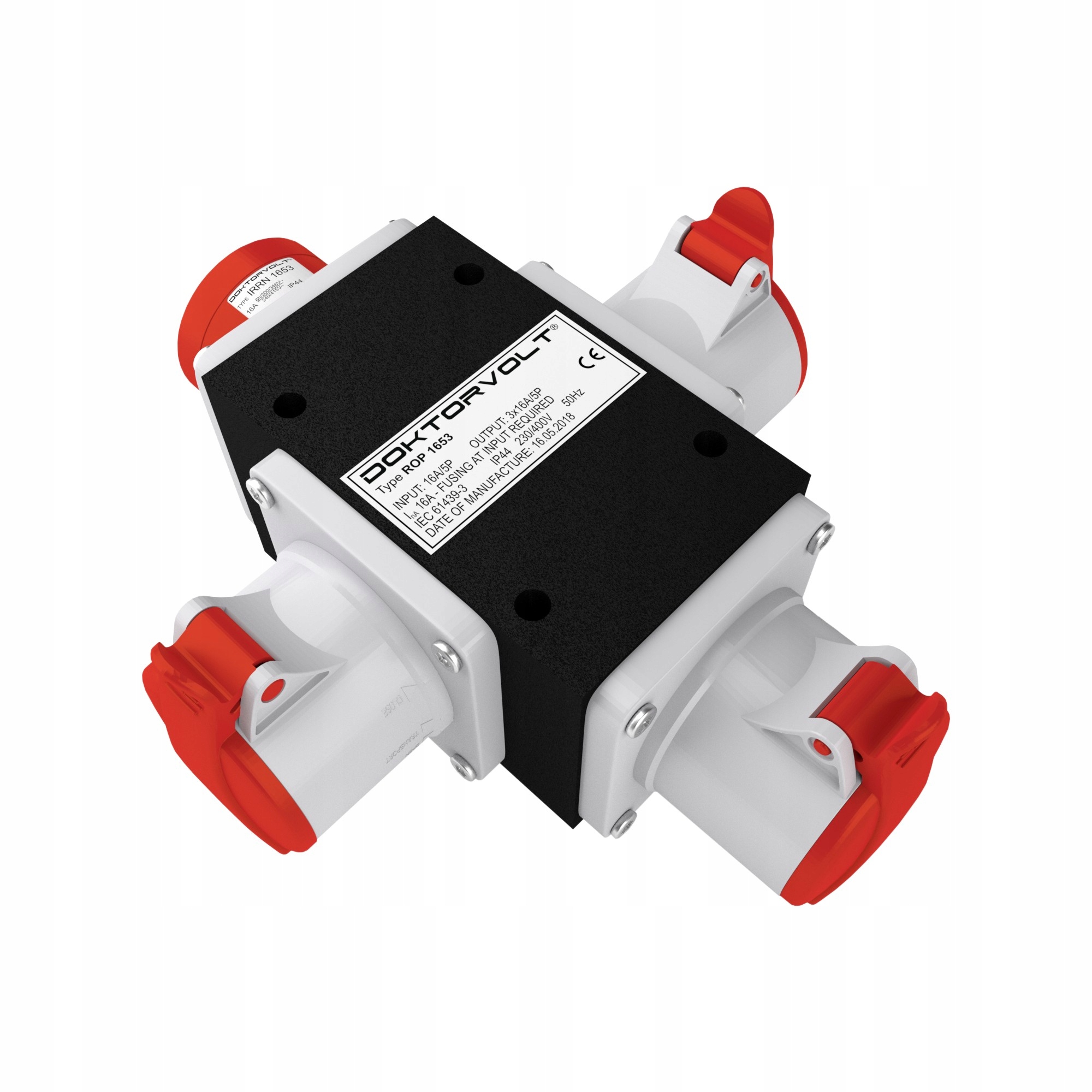 Elektrický silový rozbočovač 3x16A Rop 1653 DV Doktorvolt