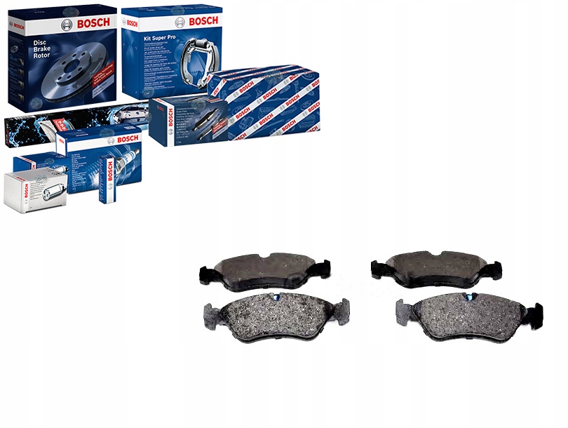 Sada Brzdových Destiček Bosch 9024230510 24204