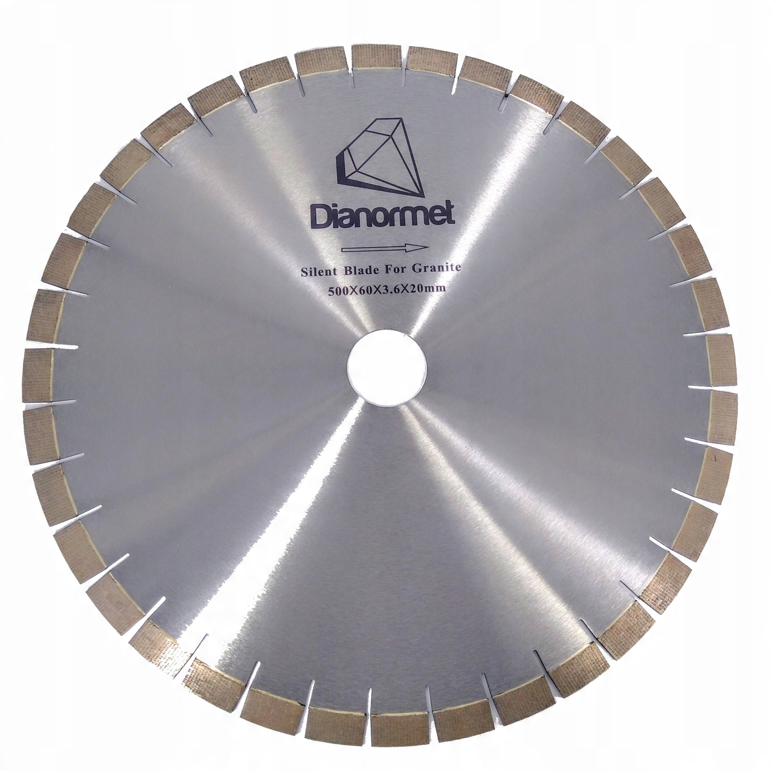 

Tarcza do cięcia granitu Arix 500mm segment 20x40