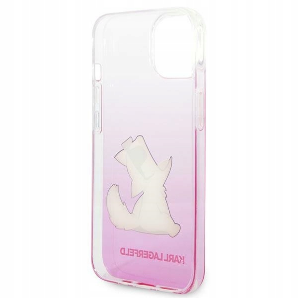 Etui Karl Lagerfeld Choupette Fun na iPhone 14 Plus różowe Karl
