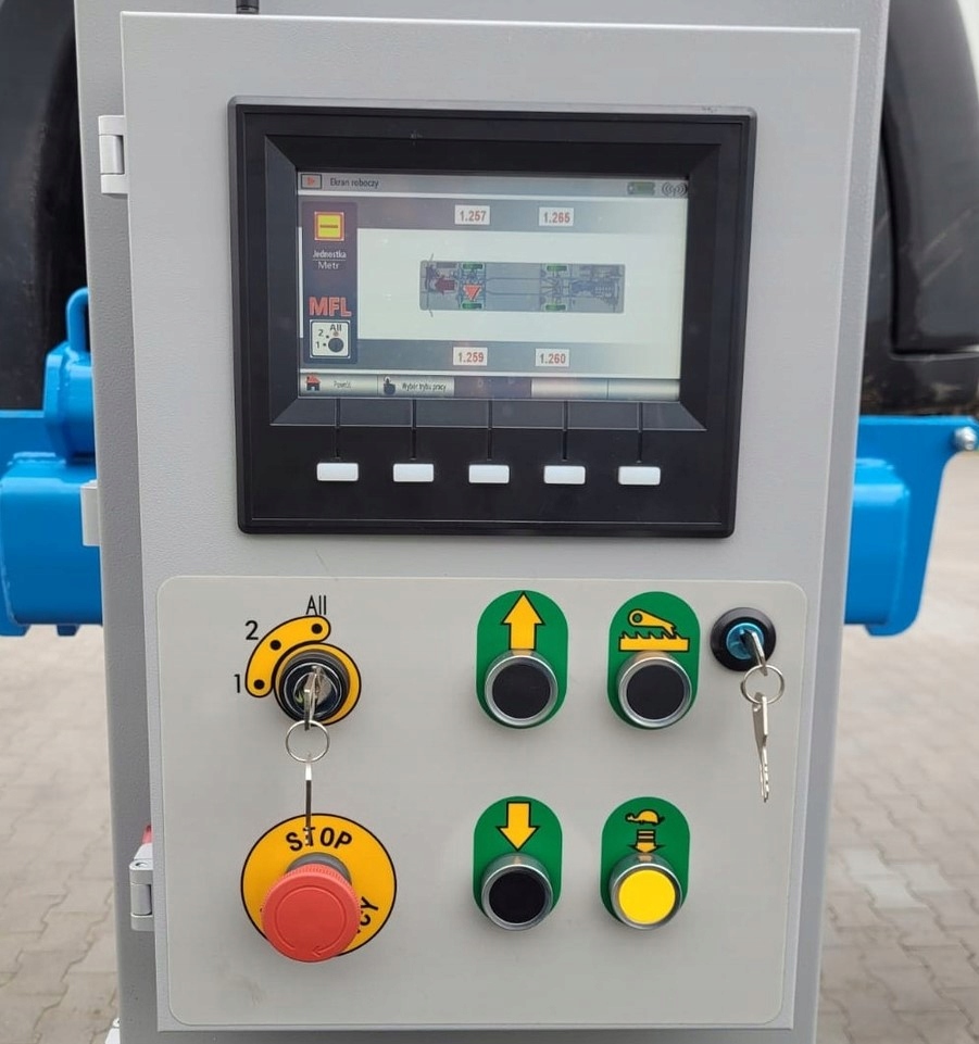 Podnośnik kolumnowy mobilny 8,5T Nortec TIR AUTOBUS 4 kolumny PK8500W Napęd elektrohydrauliczny