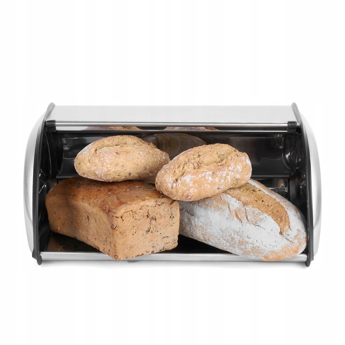 Chlebak stalowy nierdzewny pojemnik pieczywo mały Marka Galicja