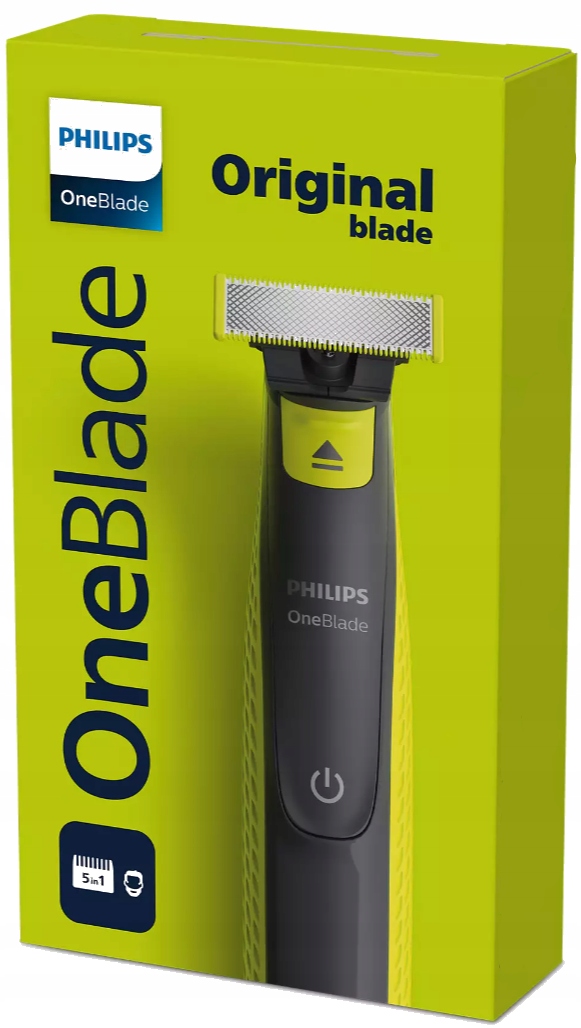 WODOODPORNA GOLARKA TRYMER DO TWARZY CIAŁA ONE BLADE PHILIPS 5 W 1 +ETUI Marka Philips