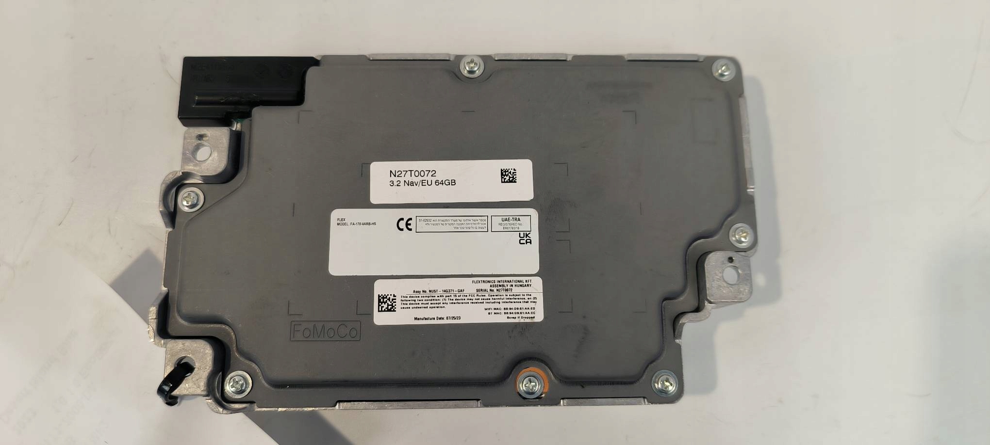 Module Navigation NU5T-14G371-GAF FORD PUMA MK2