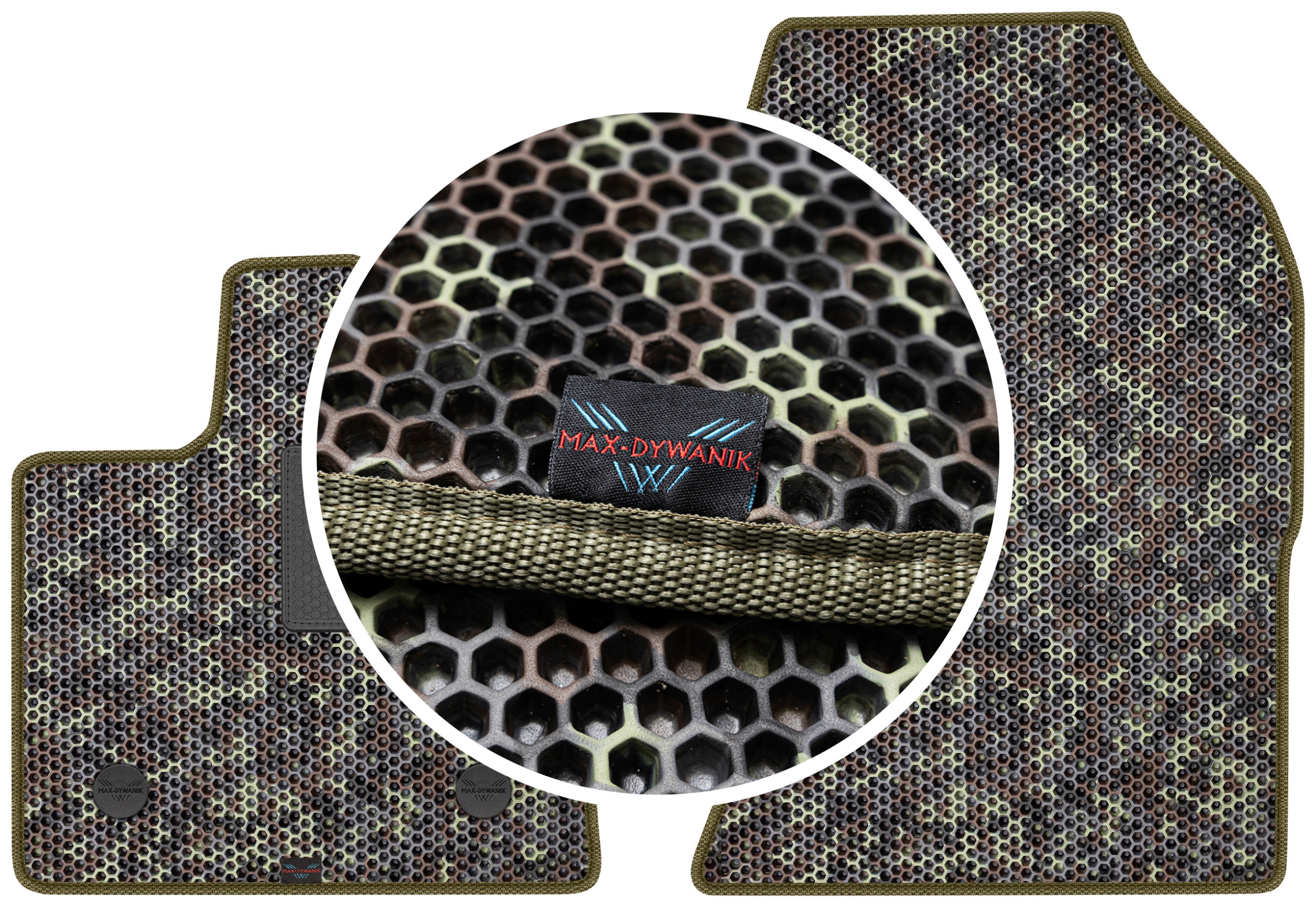 Renault Express Kombivan 2os 2021- Gumové rohože Eva Moro