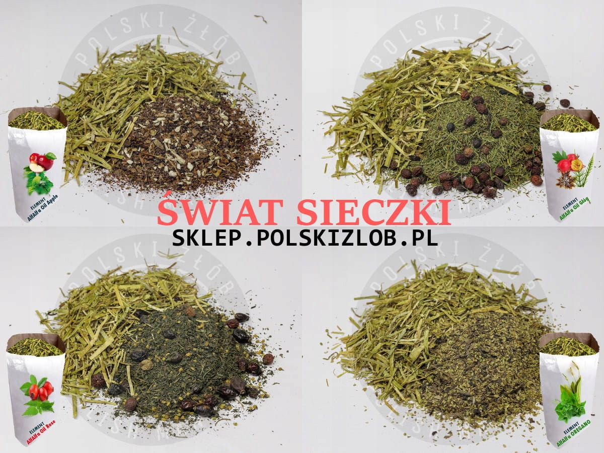 AlfAlfa Oil Mint 12,5kg - sieczka z lucerny z doda Rodzaj pasza