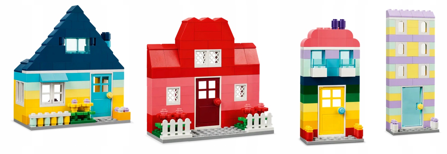 LEGO 11035 CLASSIC KREATYWNE DOMY Wiek dziecka 4 lata +