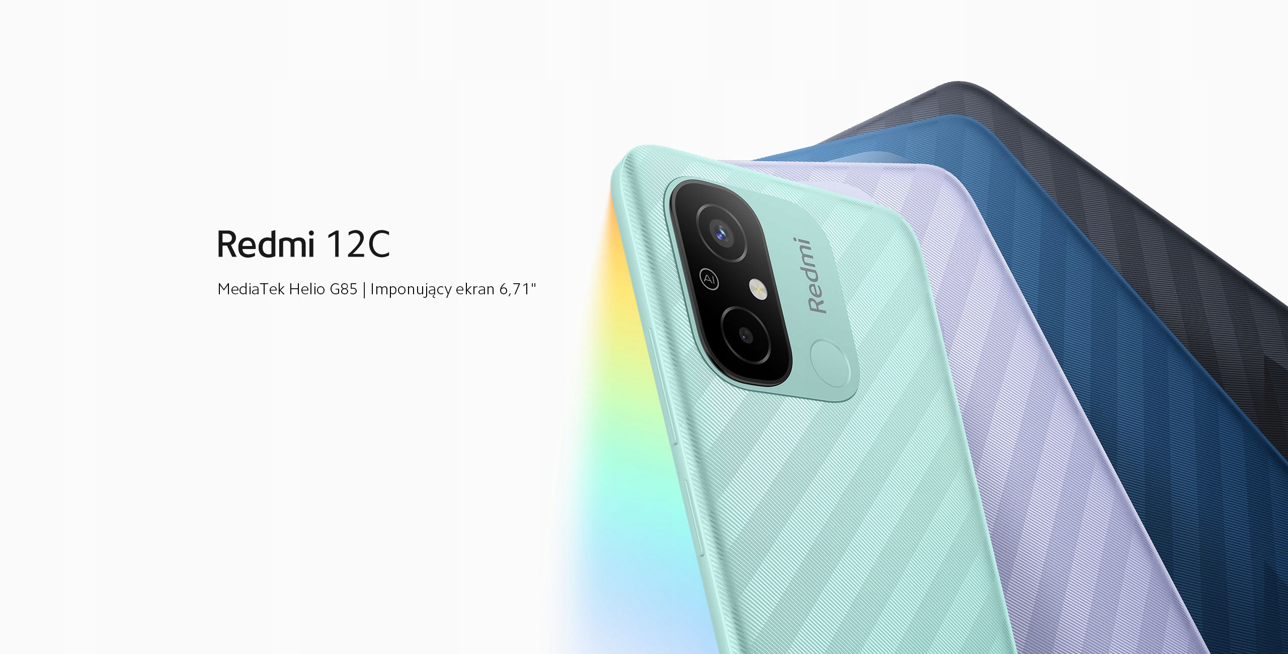 Smartfon Xiaomi Redmi 12C 4/128GB Ocean Blue Wbudowana pamięć 128 GB