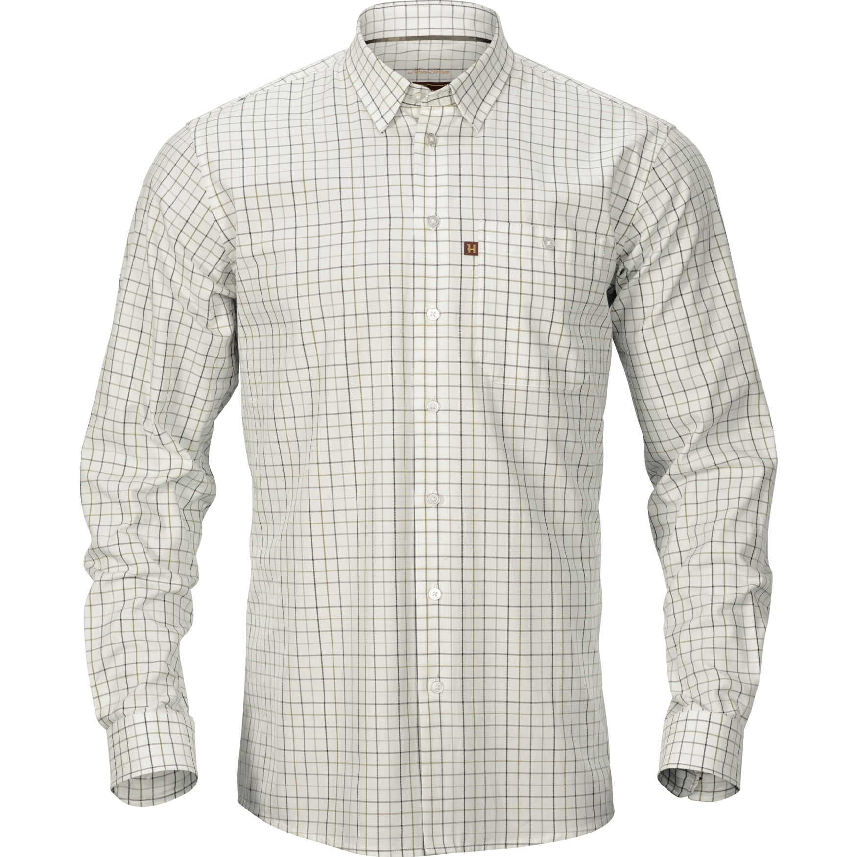 Harkila Koszula bawełniana Retrieve Shirt L/s dark olive