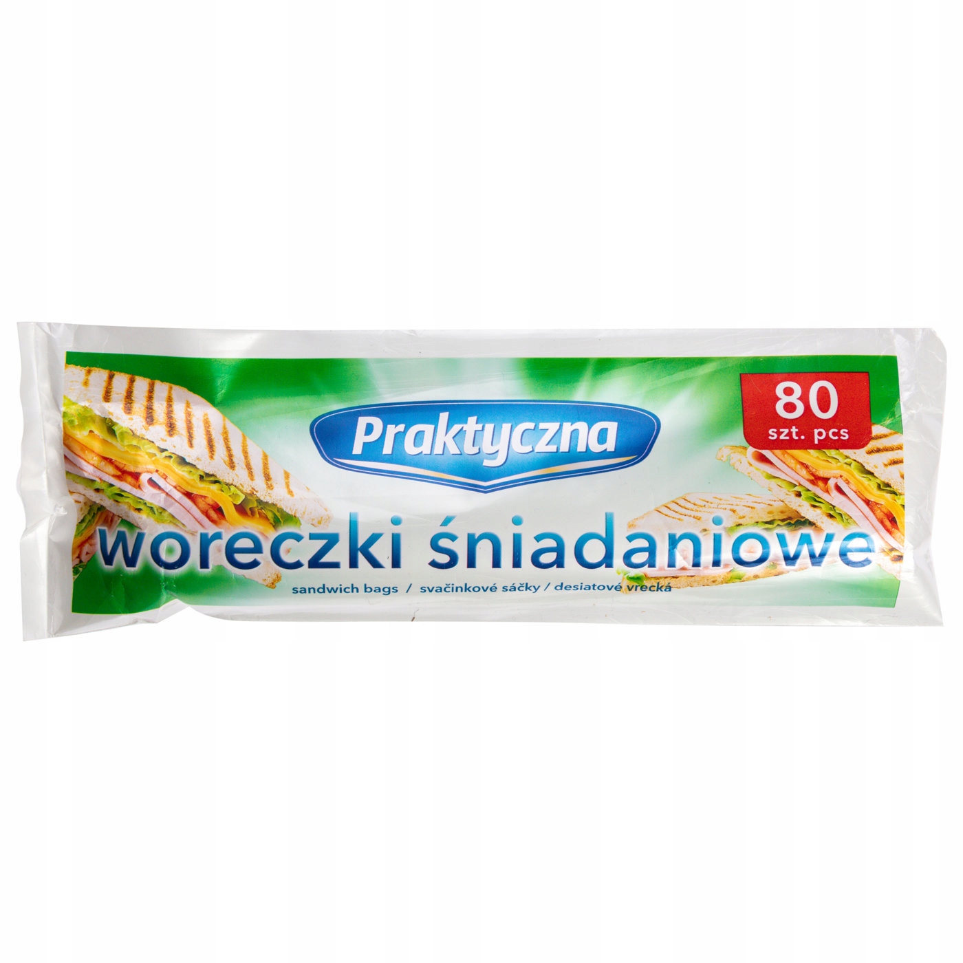 

Woreczki śniadaniowe Praktyczna 80 szt.