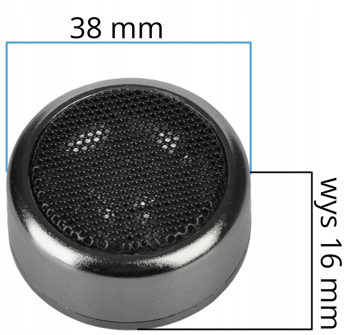 MARKOWE GŁOŚNIKI SAMOCHODOWE TWEETERY GWIZDKI 2SZT Kod producenta PY-T58