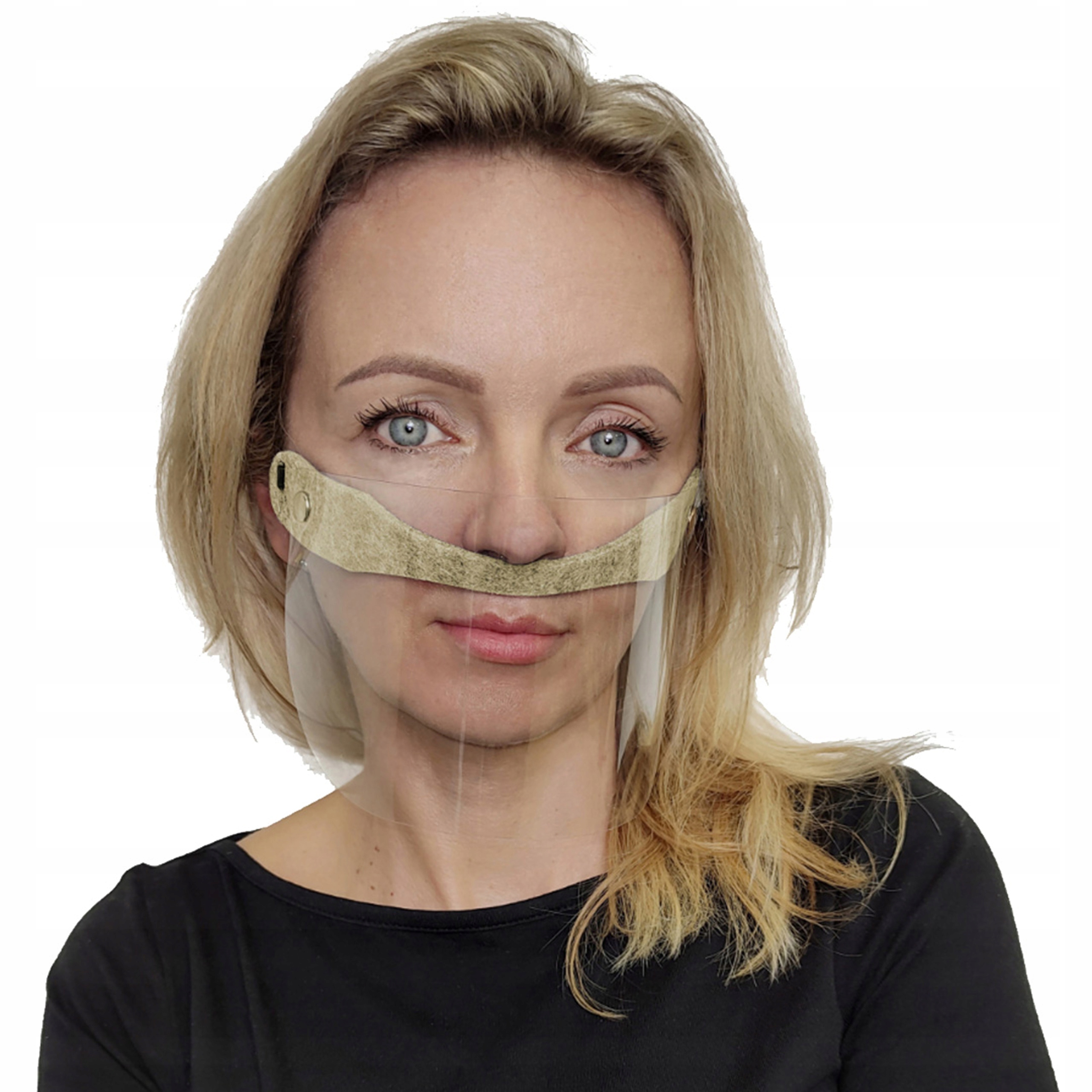 MINI PRZYŁBICA MASKA OCHRONNA OSŁONA NA USTA I NOS