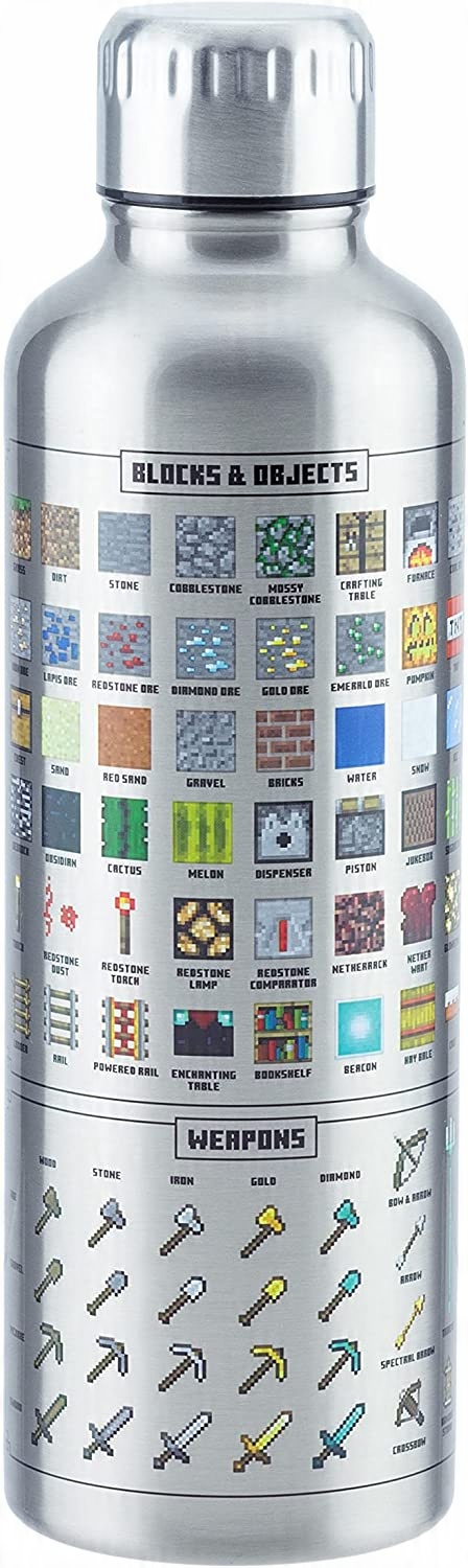 

Bidon butelka metalowa Minecraft 500 ml
