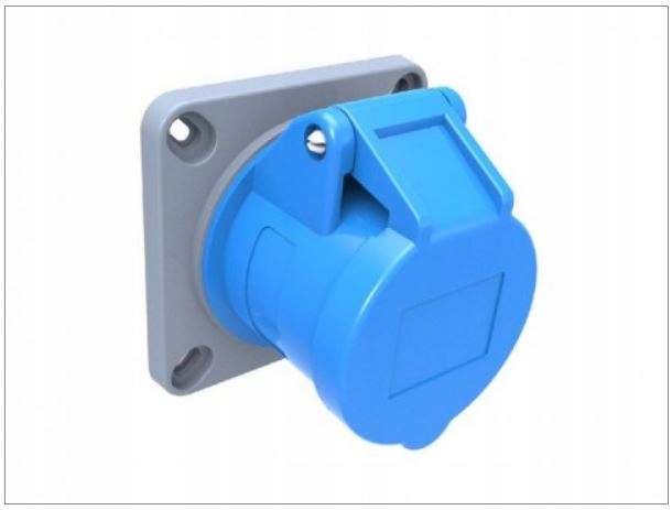 

Gniazdo przemysłowe tablicowe proste 32A 3p 250V