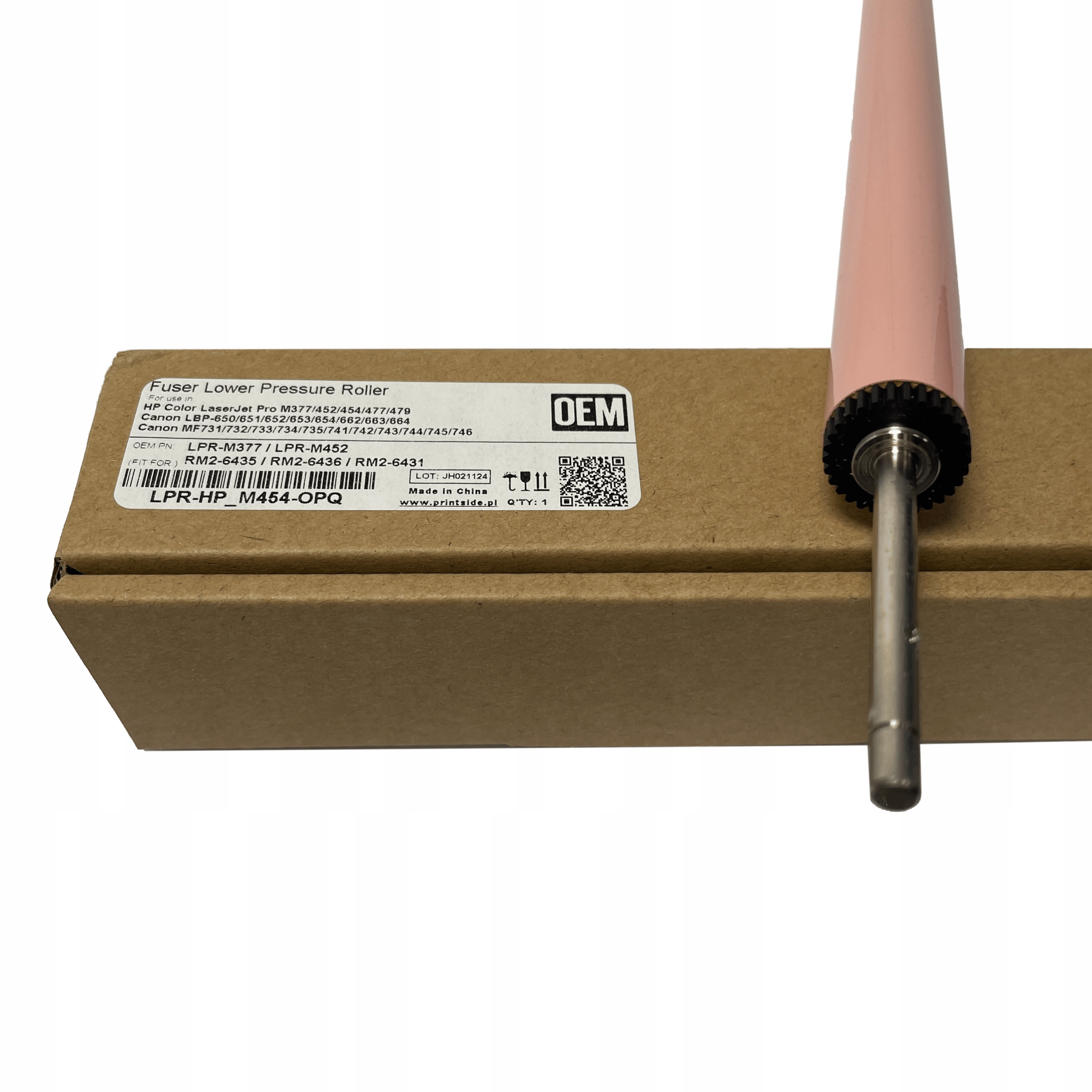 Přítlačný válec Hp M377 M452 M454 M477 479 Canon 732 734 744 746 jako. Orig.