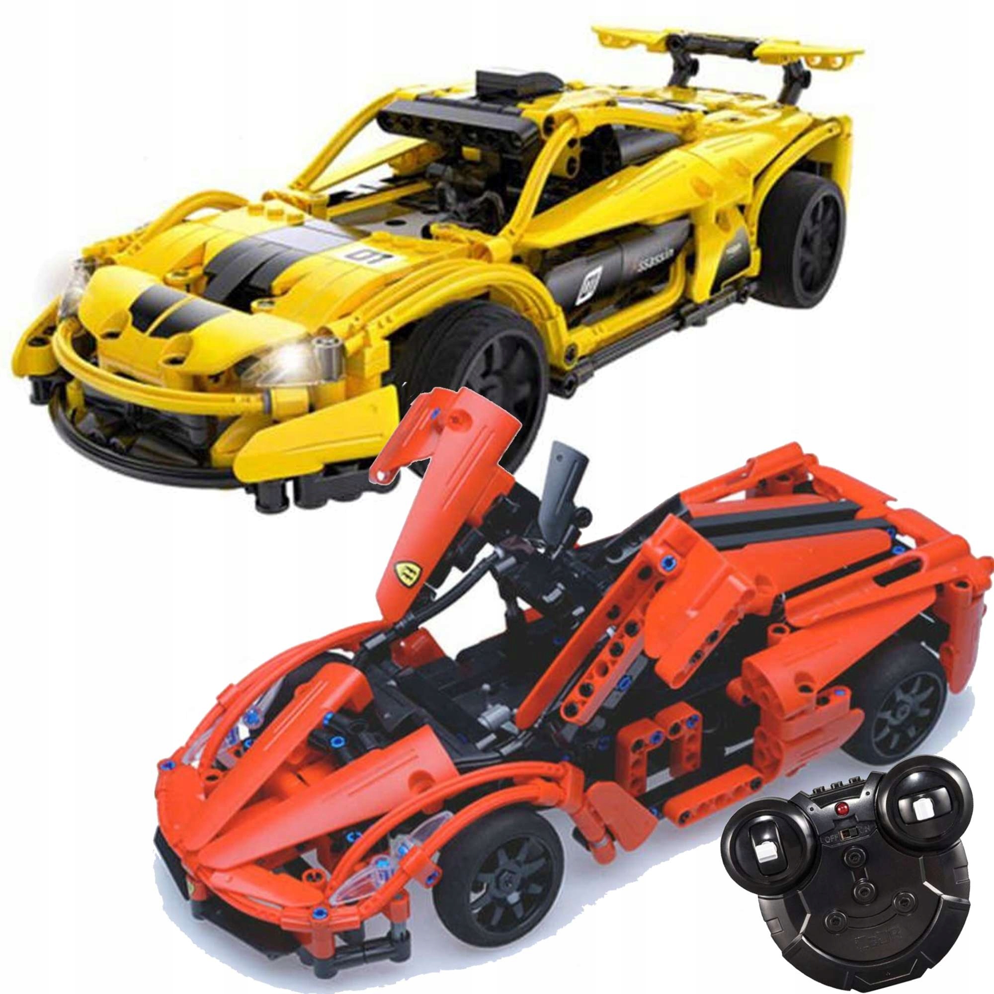 

Klocki Technic Ferrari+assassin Zdalnie Sterowane