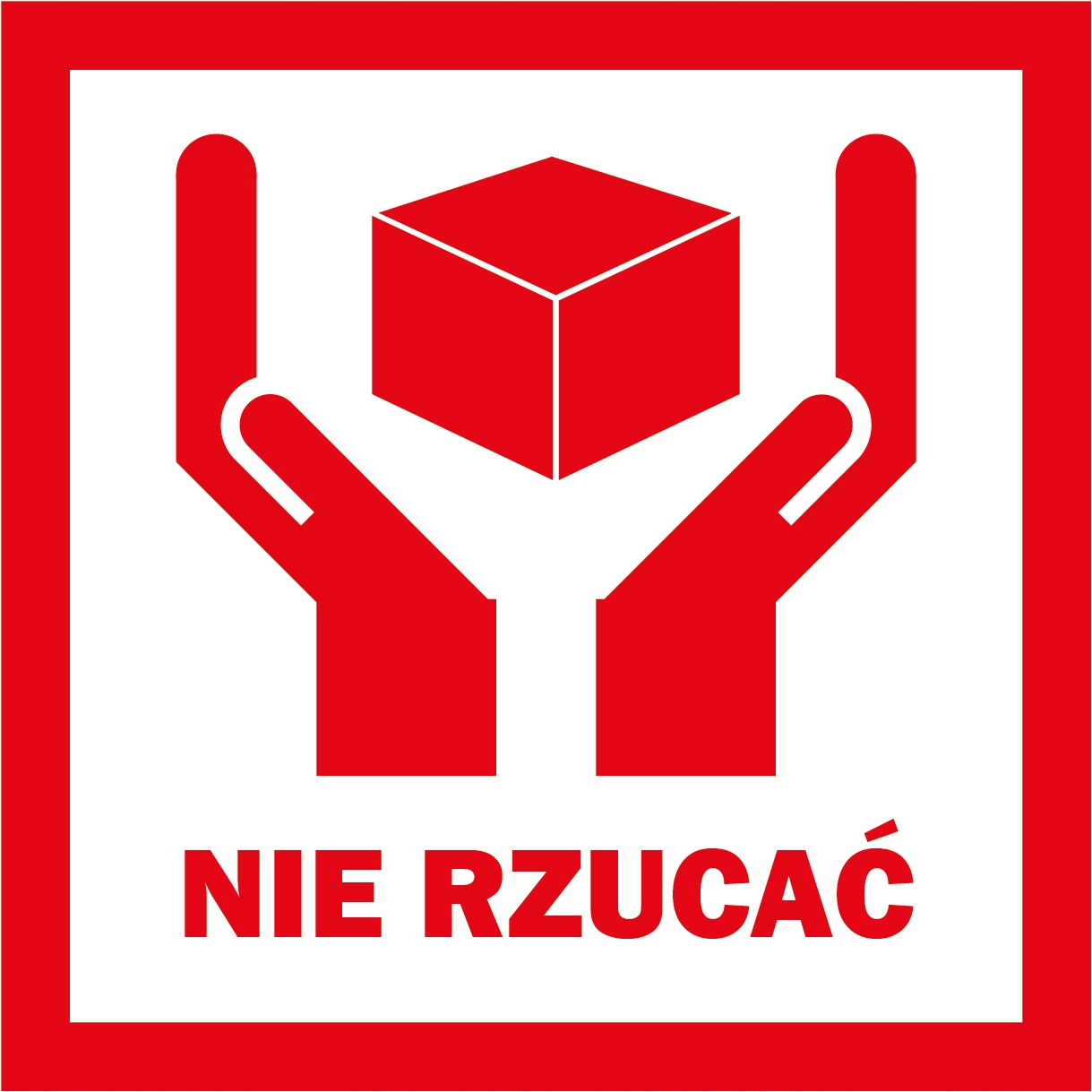 

Etykieta Logistyczna "Nie rzucać"