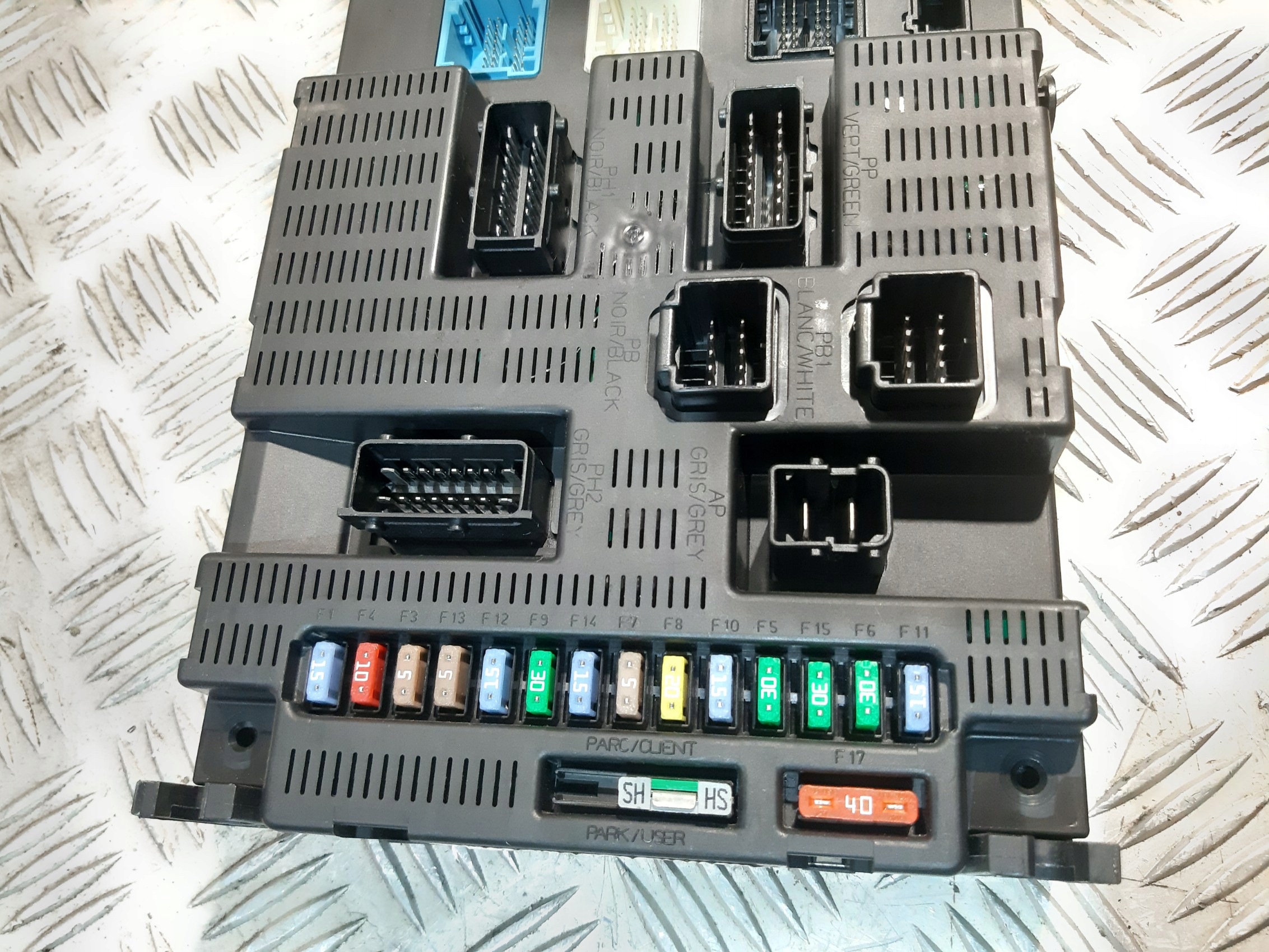 module control unit BSI PEUGEOT 207 1.6B 9659285580