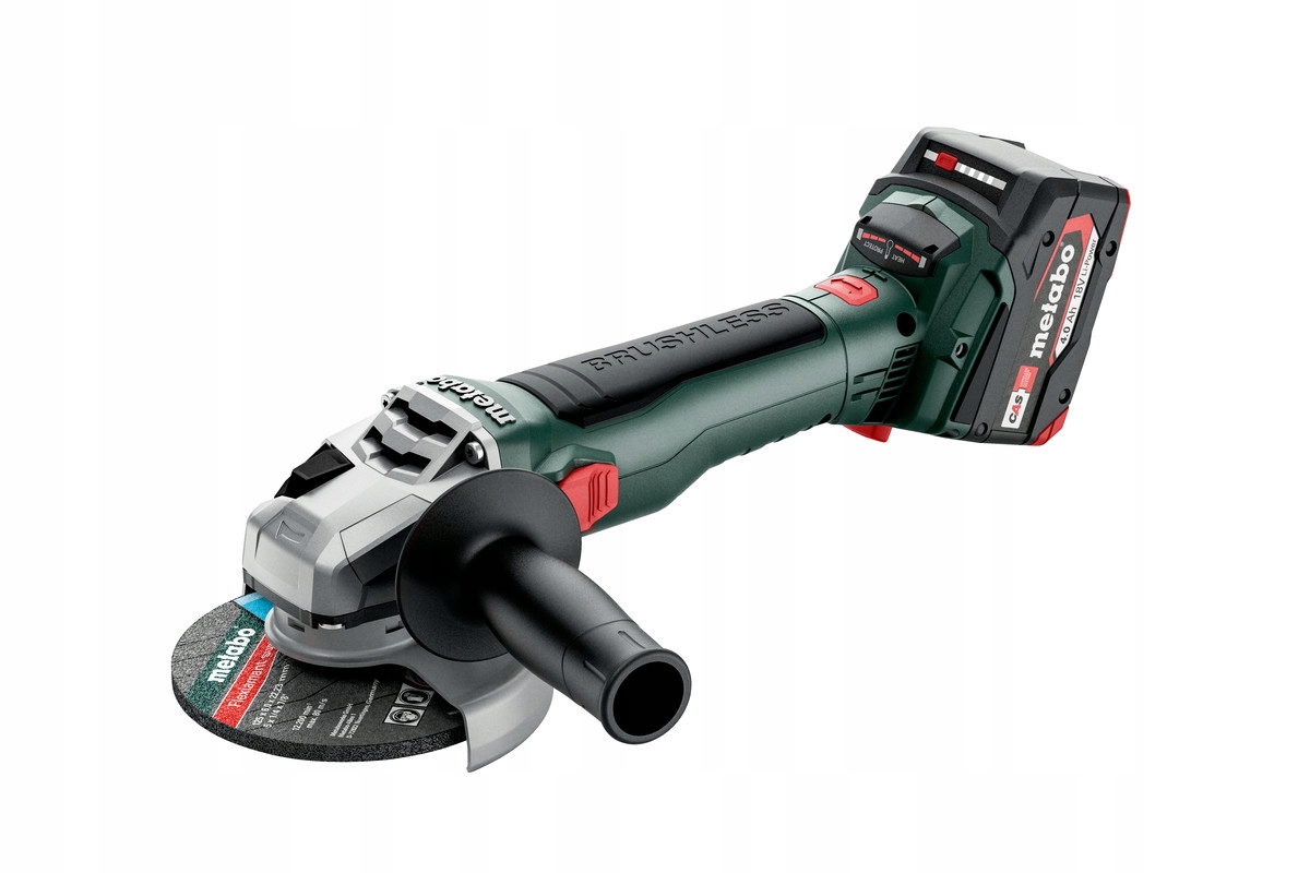 Metabo bruska W 18 Lt Bl 11-125 2x Akumulátor