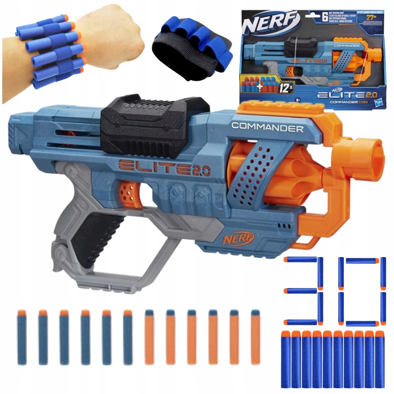 

Nerf Elite 2.0 Commander Opaska Magazynek Strzałki